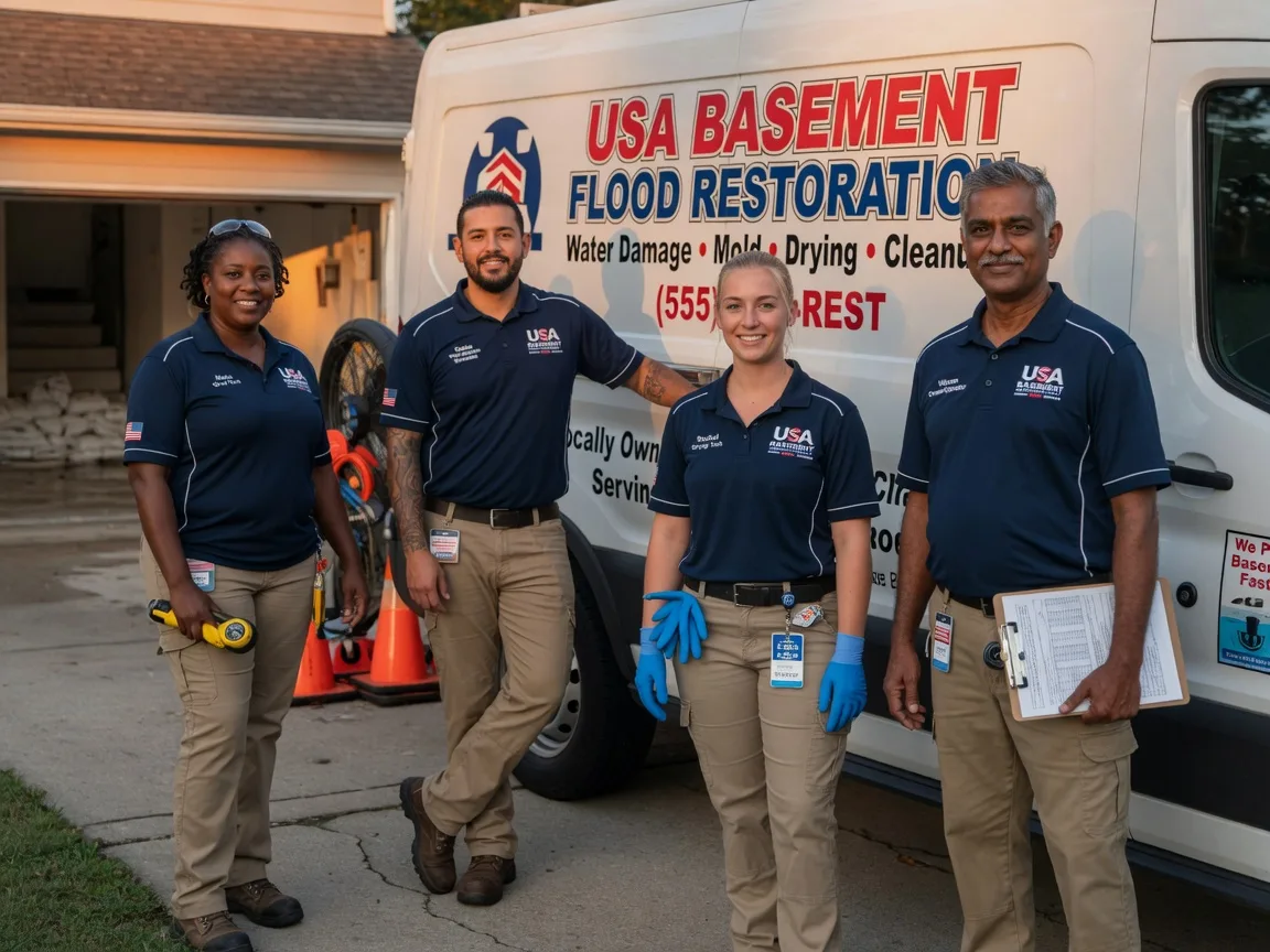 Basement Flood Cleanup company in Martin, SD